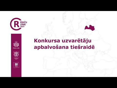 Konkursa &quot;Gada preču zīme 2021&quot; apbalvošanas pasākums