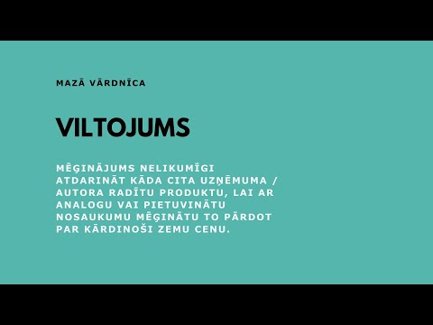 Kampaņas &quot;Viltotā realitāte&quot; informatīvais materiāls