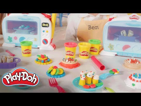 Play-Doh Japan - こむぎねんどプレイ・ドー　NEW!キッチンシリーズ　マジックオーブンTVCM