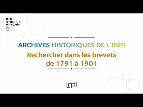 INPI - Recherche brevets historiques