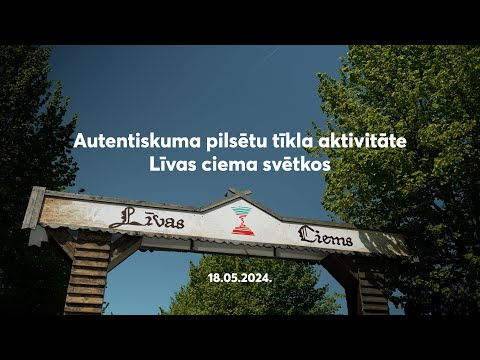 Patentu valde “Līvas ciema svētkos” Liepājā / Autentisks ir mūžīgs 2024