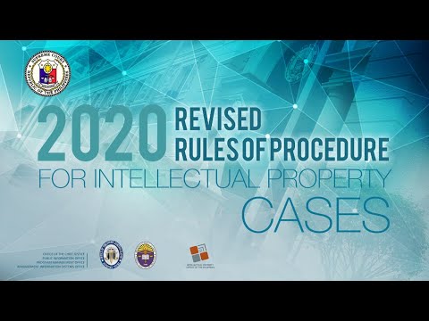 Media Launch: 2020 Rules of Procedure for IP Rights Cases
