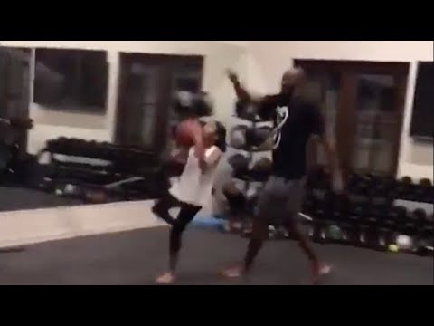Kobe Bryant Trains Daughter &quot;Mambacita&quot; for the WNBA