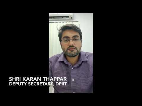 Sh. Karan Thapar, Deputy Secretary, DPIIT on Anti-Counterfeiting in the wake of COVID-19 di