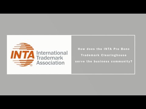 How does the INTA Pro Bono Trademark Clearinghouse serve the business community?
