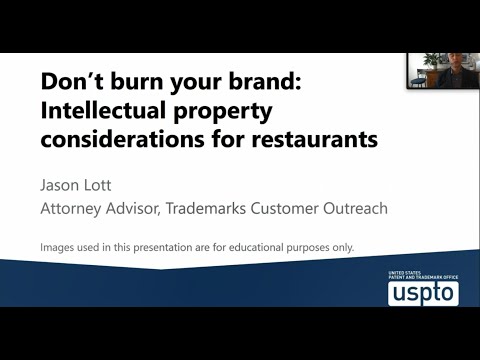 Don’t burn your brand: Intellectual property for restaurants