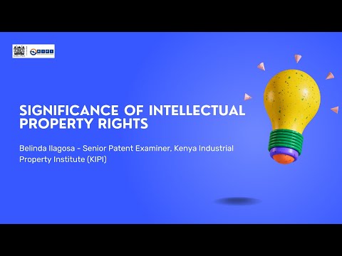 SIGNIFICANCE OF INTELLECTUAL PROPERTY RIGHTS - Belinda Ilagosa.
