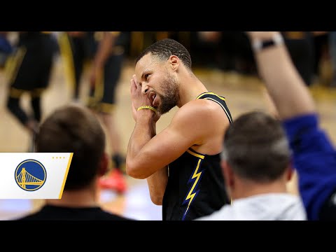 Stephen Curry's ICONIC &quot;Night, Night&quot; Celebration