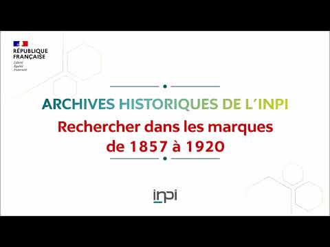 INPI - Recherche de marques historiques