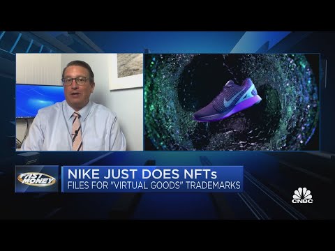 Nike files for &#039;virtual goods&#039; trademarks to brand NFTs, video games