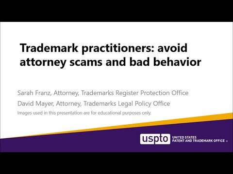 Attorney practitioners: Avoid attorney scams and bad behavior