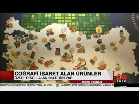 1. Ulusal Coğrafi İşaretler Buluşması, CNNTÜRK, 21 Mart 2017