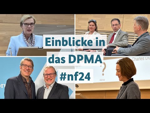 Das war das 𝐃𝐏𝐌𝐀𝐧𝐮𝐭𝐳𝐞𝐫𝐟𝐨𝐫𝐮𝐦 2024 | Neues aus dem DPMA und von den Schutzrechten | IP-News | #nf24