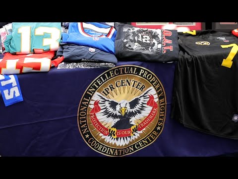 CBP Enforcement of Intellectual Property Rights for Super Bowl LV.