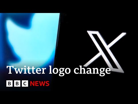 Elon Musk to replace Twitter&#039;s bird logo with an &#039;X&#039; - BBC News