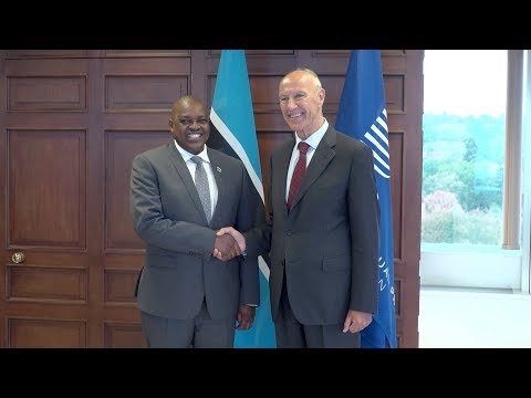 WIPO Director General Confers with Botswana’s President