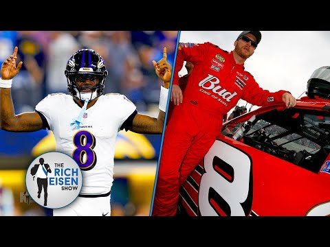 Lamar Jackson vs Dale Jr. for #8 Is the Sports Beef We Didn’t Know We Needed | The Rich Eisen Show