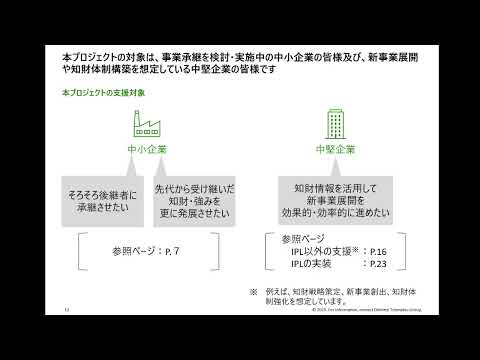 知財を企業の強みに！「稼ぐ力」向上プロジェクト公募情報