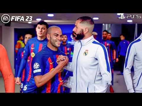 FIFA 23 - BARCELONA Vs REAL MADRID - Gameplay