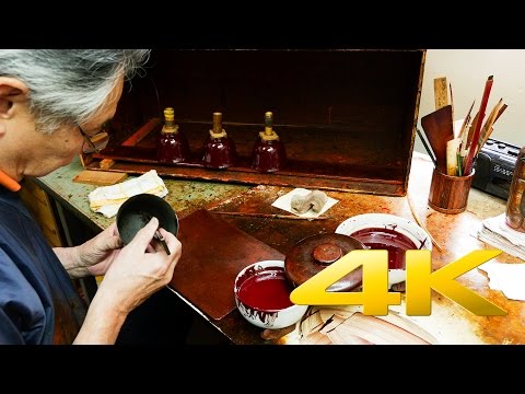 Ishikawa Wajima Lacquer - 輪島塗 - 4K Ultra HD