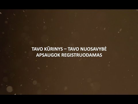 Tavo kūrinys - tavo nuosavybė