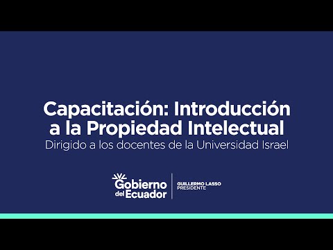 Capacitación sobre Propiedad Intelectual