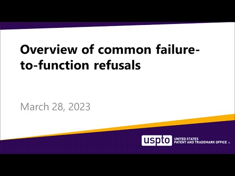 Overview of common failure-to-function refusals
