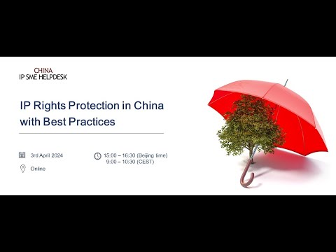 IP Rights Protection in China with Best Practices for SMEs