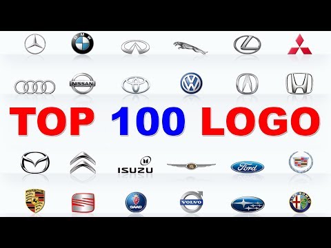 TOP 100 LOGO CARS | 100 BEST CAR BRANDS | Learn Car Brands with Red Cat.