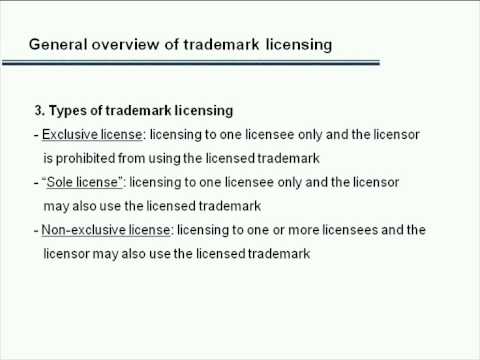 Trademark Licensing in China