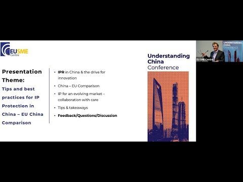 EU-China IP Systems Comparison - Understanding China Conference
