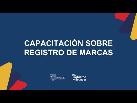 Capacitación Registro de Marcas