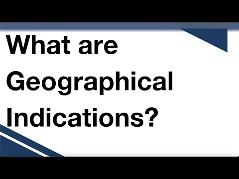 What are geographical indications?