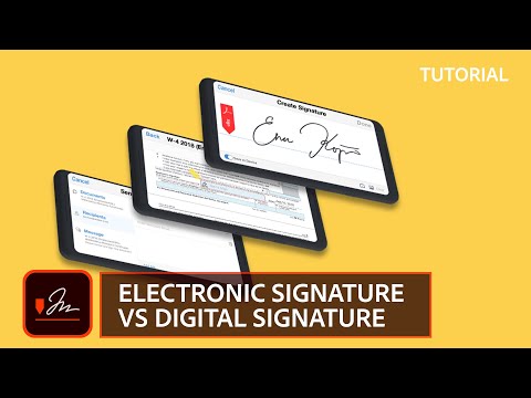 Electronic Signature vs Digital Signature? | Adobe Sign