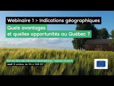 État des lieux des indications géographiques: regards d’experts