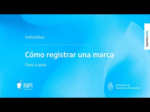 INPI Argentina - Cómo registrar una marca