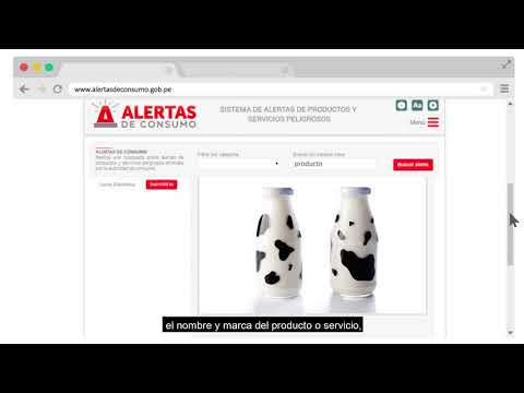 Alertas de Consumo: Versión para consumidores en castellano