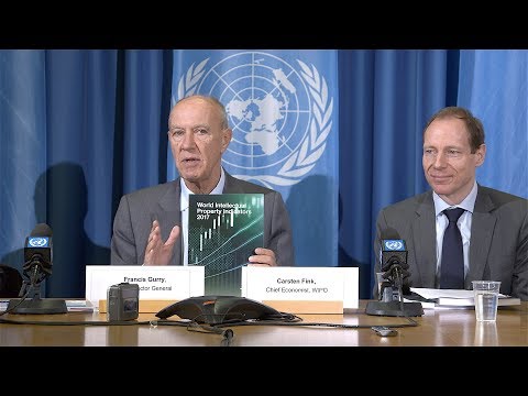 Press Conference for World Intellectual Property Indicators 2017