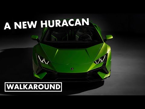 2022 Lamborghini Huracán Tecnica walkaround at the 2022 NYIAS