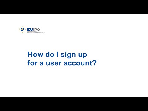 How to create a user account