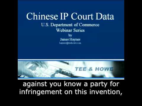 Chinese IP Court Data
