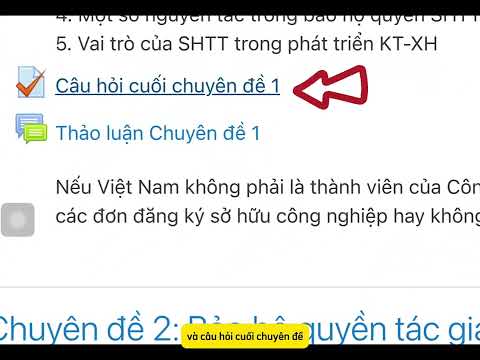 Giới thiệu về khoá học Tổng quan về pháp luật sở hữu trí tuệ Việt Nam