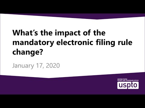 What’s the impact of the mandatory electronic filing rule change?