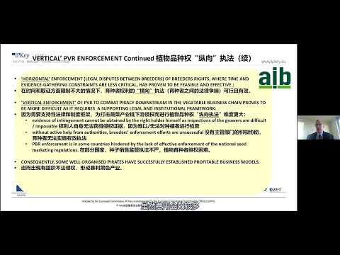 IP Key China - Enforcement - AIB 实施 -AIB