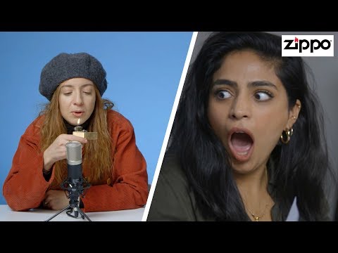 People Make An ASMR Video For The First Time // Presented By BuzzFeed &amp; Zippo