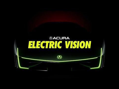 Introducing Acura Electric Vision Design Study