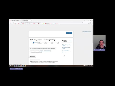 Tutorijal - e-Prijava(registracija) industrijskog dizajna