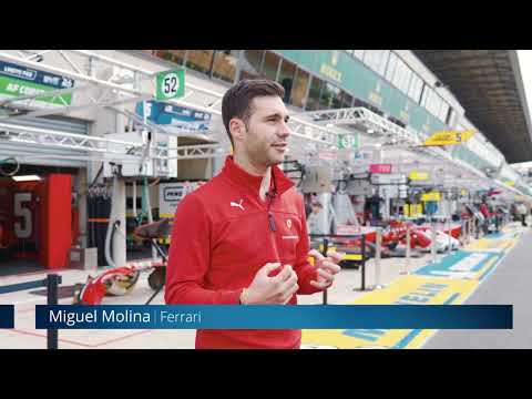 Campanha de sensibilização contra a contrafação com Miguel Molina, Ferrari (ES)