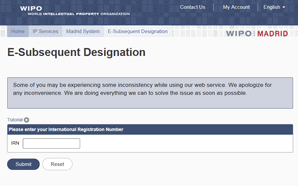 E-subsequent designation