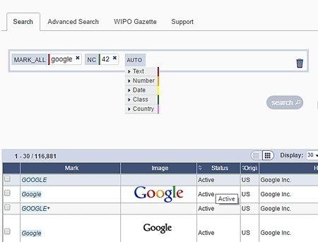 Regular Search Box